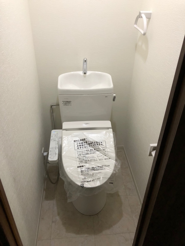 トイレリフォーム後